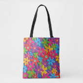 FlowerPower Tote Bag (Voorkant)