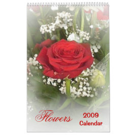 Flowers 2009 Calendar Kalender