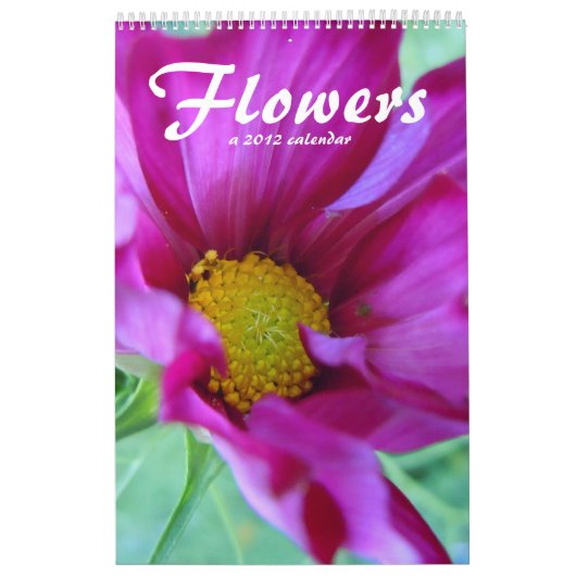 Flowers 2012 Agenda Kalender (Hoes)