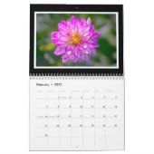 Flowers 2019 Maandelijkse kalender door Tom Minuto (Feb 2027)