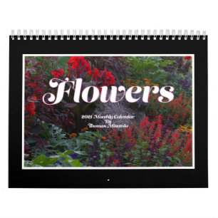 Flowers 2021 Maandelijkse kalender