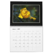 Flowers 2021 Maandelijkse kalender (Mar 2027)