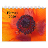 Flowers 2026 a Calendar Kalender (Hoes)