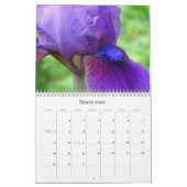 Flowers 2026 a Calendar Kalender (Mar 2026)