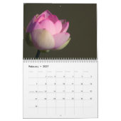Flowers 2026 Calendar Kalender (Feb 2027)