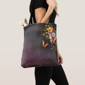 Flowers All-Over-Print Canvas tas, medium Tote Bag (Dichtbij)