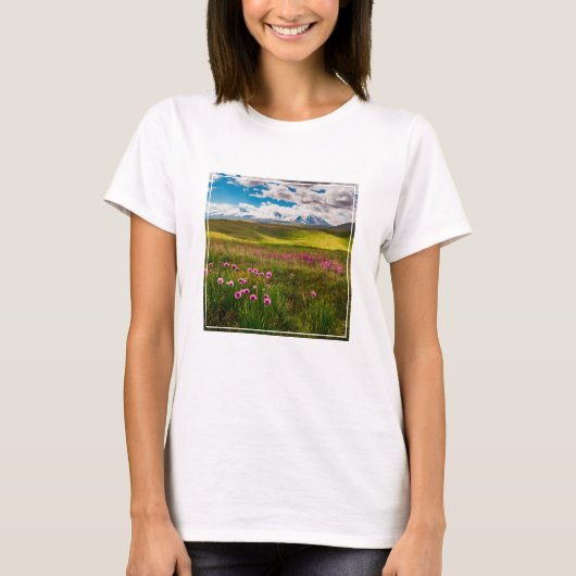 Flowers | Altai Mountains, Siberia, Russia T-shirt (Voorkant)