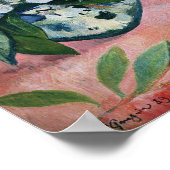 Flowers and a Japans Print, 1889 Poster (Hoek)