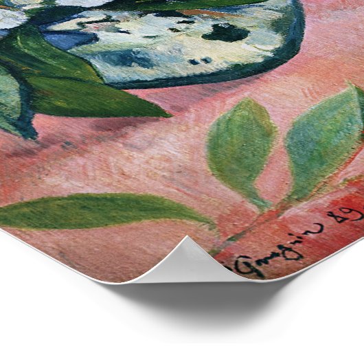 Flowers and a Japans Print, 1889 Poster (Hoek)