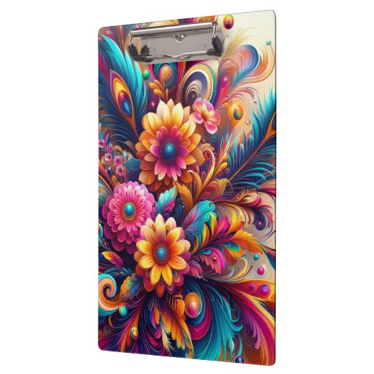 Flowers and Feathers Klembord (Links)