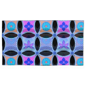 Flowers and Patterns Kussensloop (Voorkant-Links)