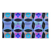 Flowers and Patterns Kussensloop (Achterkant-Links)