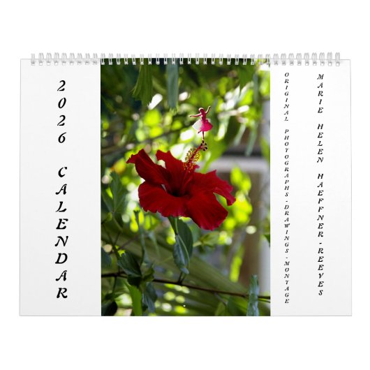 FLOWERS AND SHADOW FAIRIES 2026 CALENDAR KALENDER (Hoes)