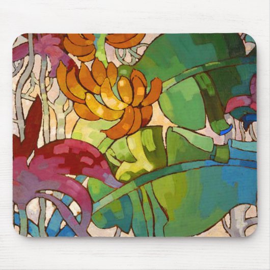 "Flowers" - Arman Manookian Mousepad Muismat (Voorkant)