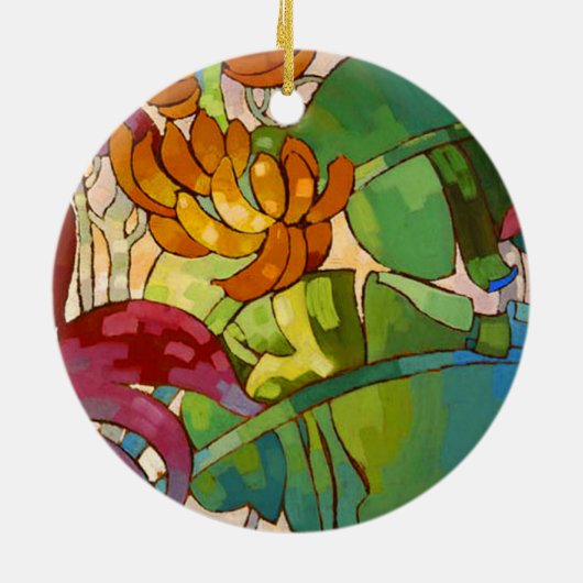 "Flowers" - Arman Manookian Ornament (Achterkant)