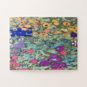 Flowers Art Deco Legpuzzel (Horizontaal)