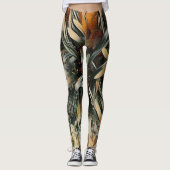 Flowers Art Leggings (Voorkant)