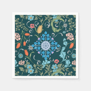Flowers, art nouveau, William Morris style Servet
