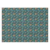 Flowers, art nouveau, William Morris style Tafelkleed (Voorkant (Horizontaal))