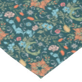 Flowers, art nouveau, William Morris style Tafelkleed (Gekanteld)