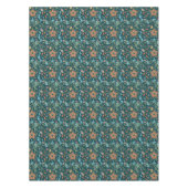 Flowers, art nouveau, William Morris style Tafelkleed (Voorkant)
