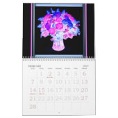 Flowers Artwork-agenda Kalender (Feb 2027)