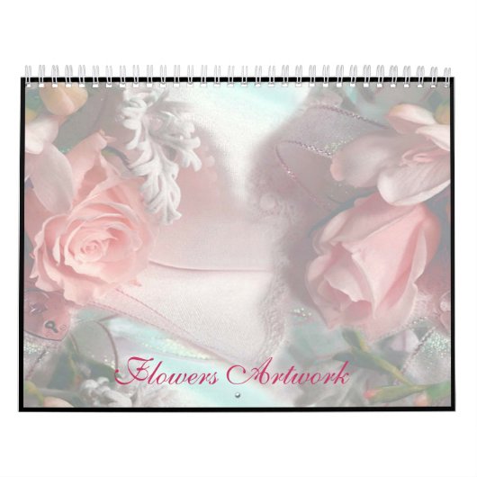 Flowers Artwork-agenda Kalender (Hoes)