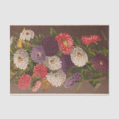 Flowers Asters door Ellen Robbins Tissuepapier (Voorkant)