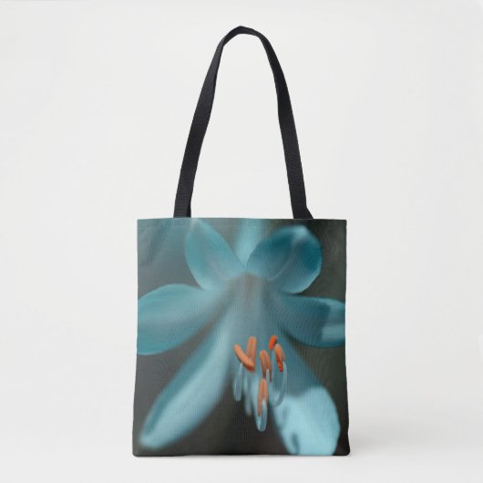 "Flowers at Dusk" Print Canvas tas (Voorkant)