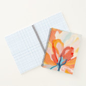 Flowers backgrounds abstract painting notitieboek (Binnen)