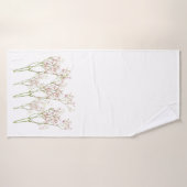 flowers badhanddoek (Badhanddoek)