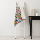 Flowers & Balloons Sherpa Blanket Deken (In situ)