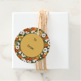 Flowers Bedankjes Labels