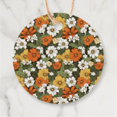 Flowers Bedankjes Labels (Achterkant)