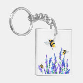 Flowers & Bees Keychain Spring (Voorkant Links)