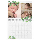 Flowers Berries & Greenery Photo Collage Kalender (Jan 2026)