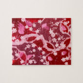 Flowers Bird Cherry Blossom Blush Pink Legpuzzel (Horizontaal)