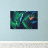 Flowers | Bird of Paradise Canvas Afdruk (Insitu (Houten vloer))