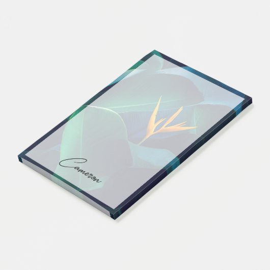 Flowers | Bird of Paradise Post-it® Notes (Schuin)