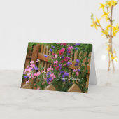 Flowers Birthday Card Kaart (Gele Bloem)