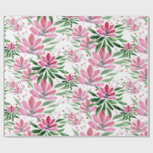 Flowers Bloom Original Art Work Waterverf Cadeaupapier (Vlak)