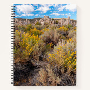 Flowers Blooming Sagebrush California Notitieboek