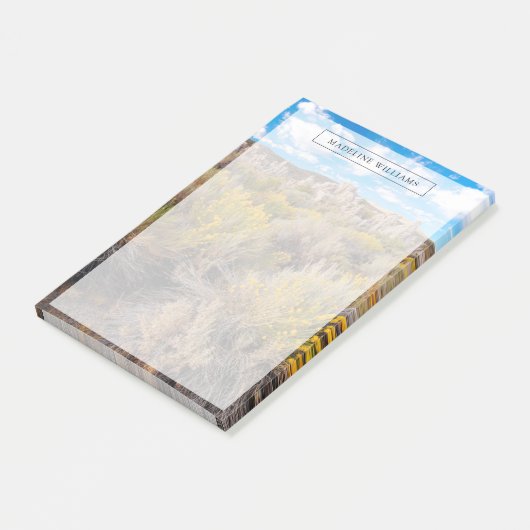Flowers | Blooming Sagebrush California Post-it® Notes (Schuin)