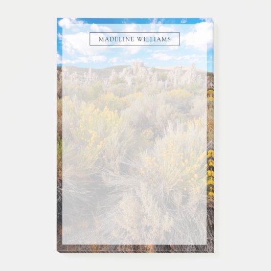 Flowers | Blooming Sagebrush California Post-it® Notes (Voorkant)