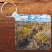Flowers | Blooming Sagebrush California Sleutelhanger (Voorkant)