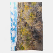 Flowers | Blooming Sagebrush California Theedoek (Verticaal)