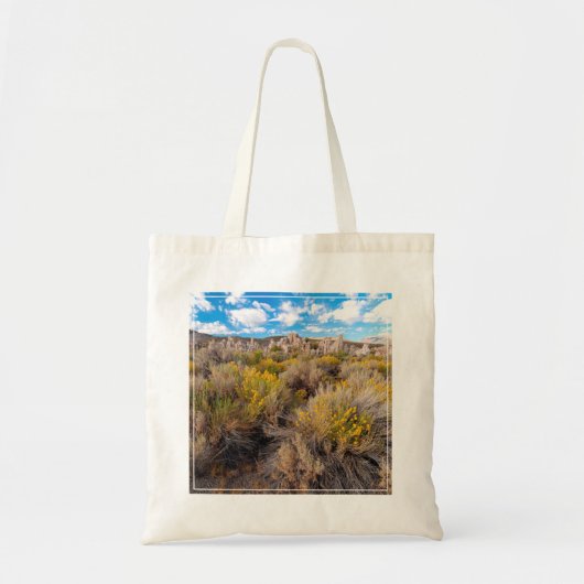 Flowers | Blooming Sagebrush California Tote Bag (Voorkant)