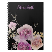  Flowers Boho Notitieboek (Voorkant)