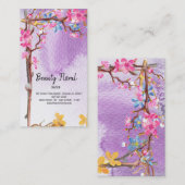 Flowers Bouquet Florist Visitekaartje (Voorkant / Achterkant)