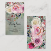 Flowers Bouquet Florist Visitekaartje (Voorkant / Achterkant)